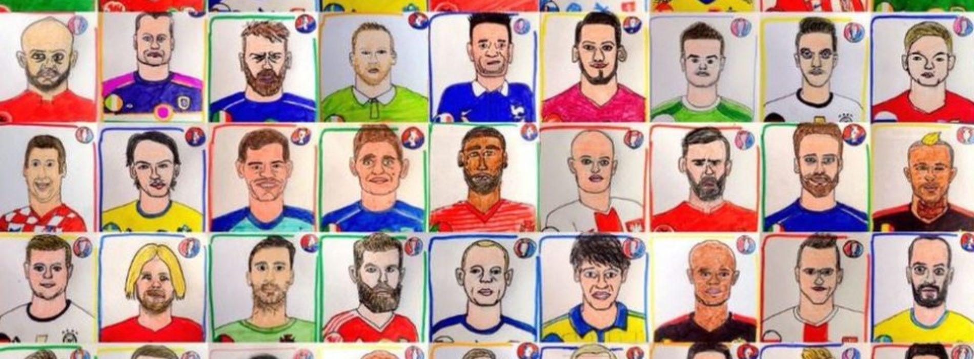 ¿Demasiado caro llenar el álbum Panini del Mundial Rusia
2018? Una pareja creó su propia versión