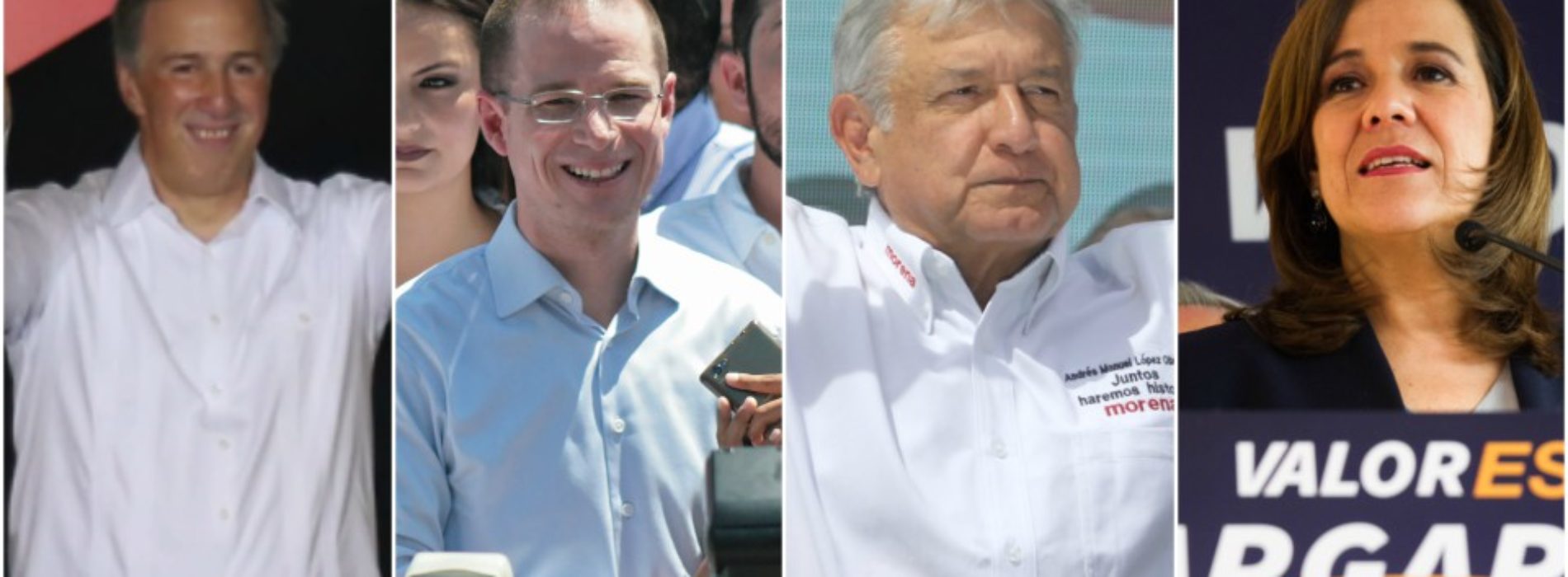 Meade, Anaya y Zavala dan informes incompletos de sus gastos
de campaña; AMLO no ha dado información