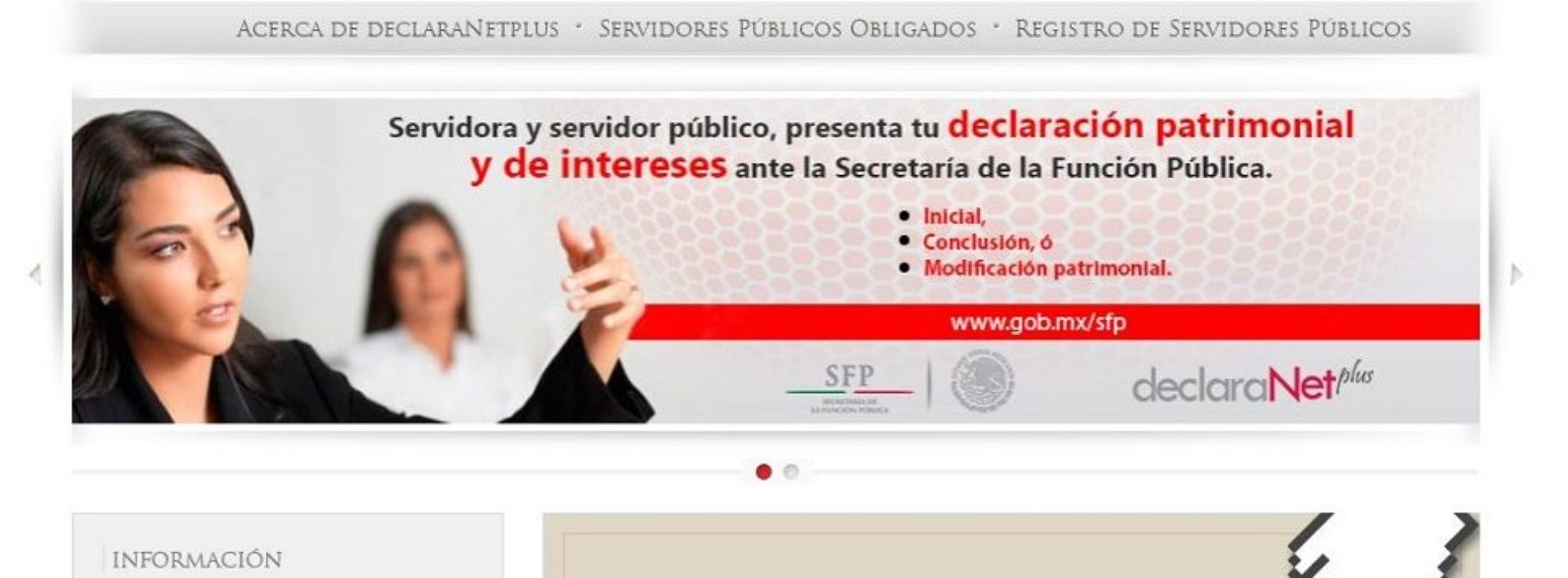 Las declaraciones patrimoniales que hacen funcionarios en
Declaranet son poco confiables: Data Cívica