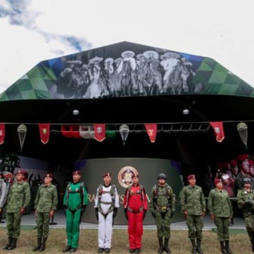 Todo listo para la Exposición Militar “Fuerzas
Armadas…Pasión por Servir a México”, en Oaxaca