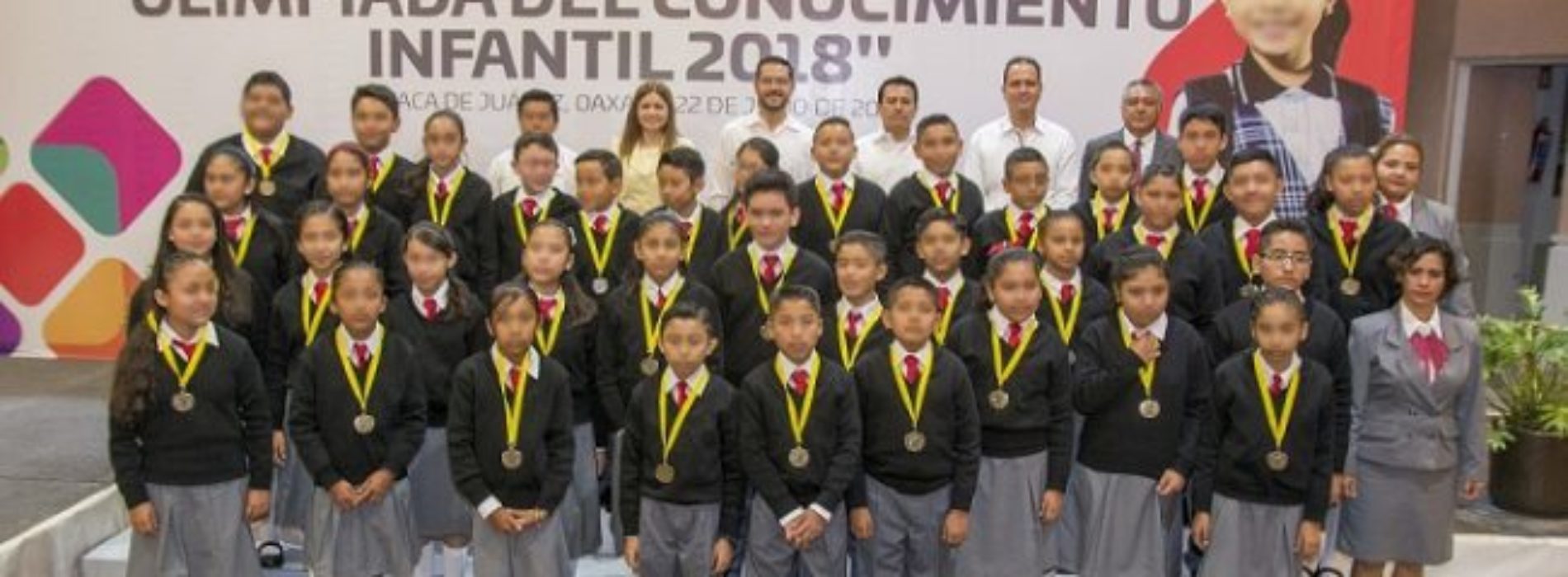 Reconoce IEEPO a ganadores de la Olimpiada del Conocimiento
Infantil 2018