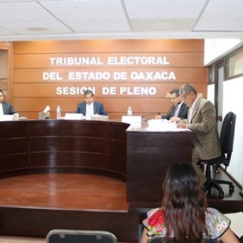 Confirma TEEO nombramiento de Hugo Aguilar Ortiz como
encargado de despacho de la Dirección Ejecutiva de Sistemas
Normativos Internos del IEEPCO