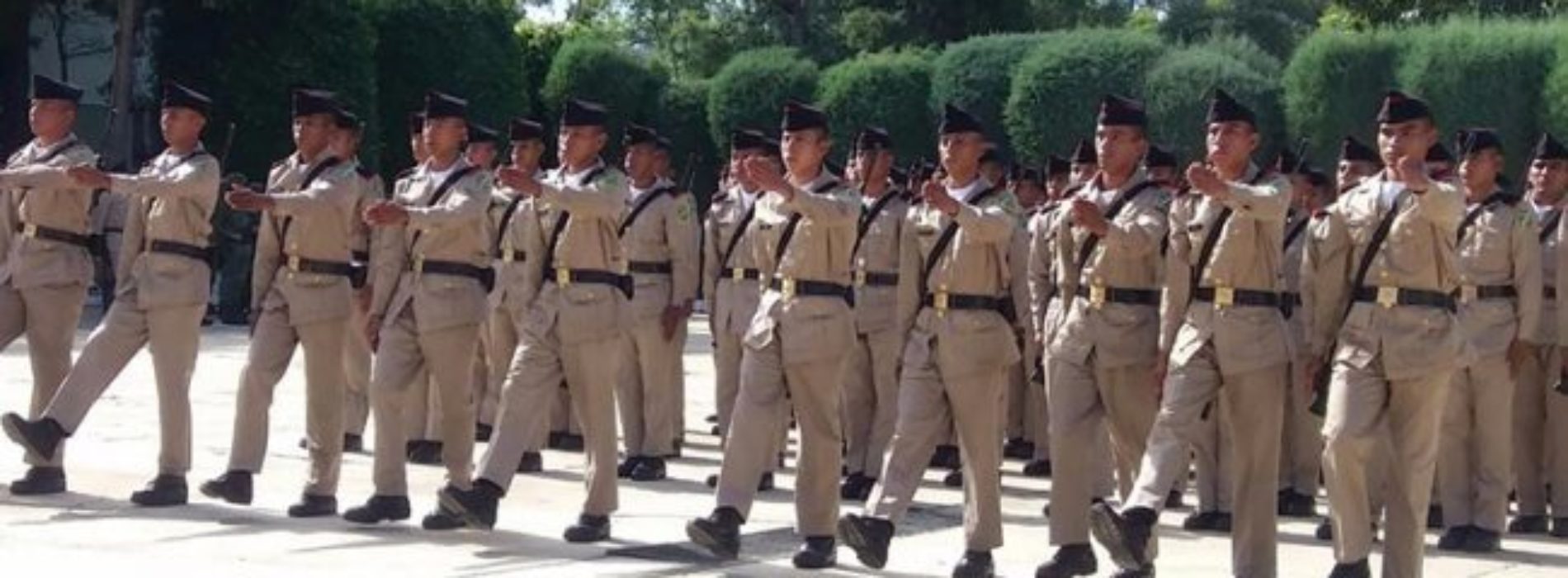 107 jóvenes concluyen adiestramiento militar