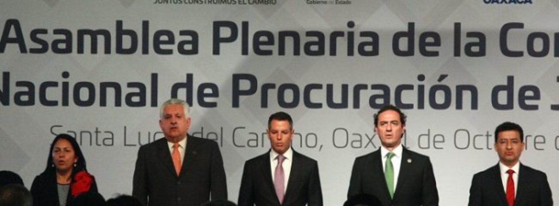 Arroja importantes acuerdos la Conferencia Nacional de
Procuración de Justicia que se desarrolla en Oaxaca