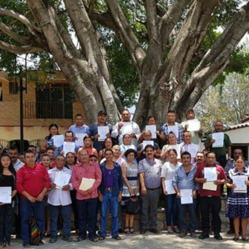 Cuenta Oaxaca con 2 mil 731 ciudadanos para vigilar uso de
recursos públicos