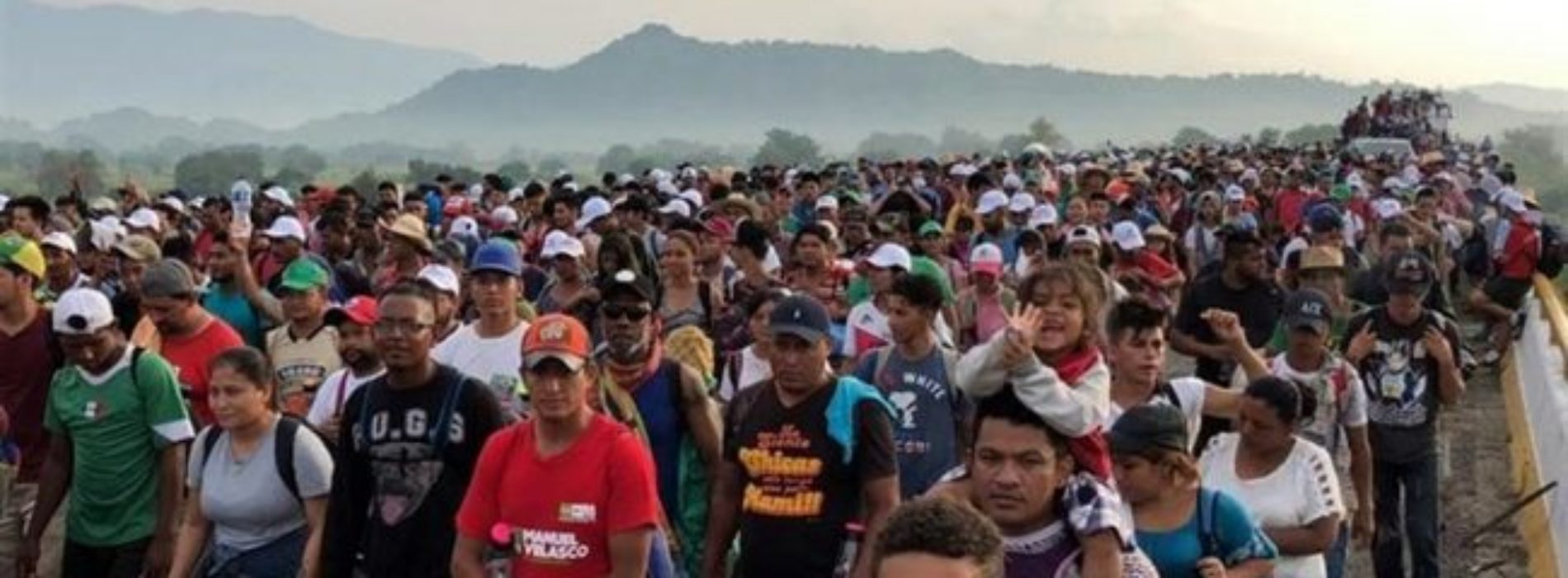 Exige ombudsman de Oaxaca reconocer crisis humanitaria por
caravana de migrantes