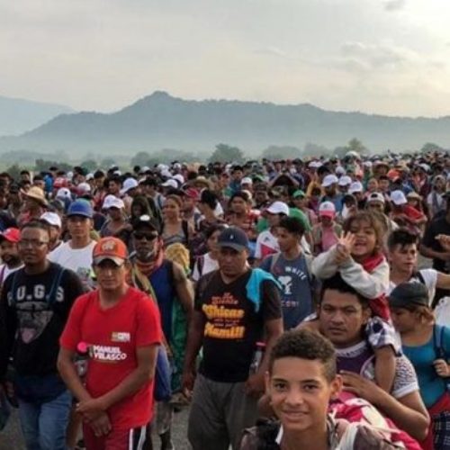 Exige ombudsman de Oaxaca reconocer crisis humanitaria por
caravana de migrantes