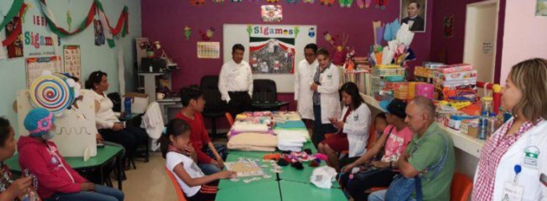 Brinda IEEPO servicios educativos con igualdad de
oportunidades a escolares hospitalizados