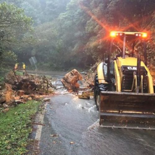 Por lluvias en Oaxaca 117 tramos carreteros
afectados