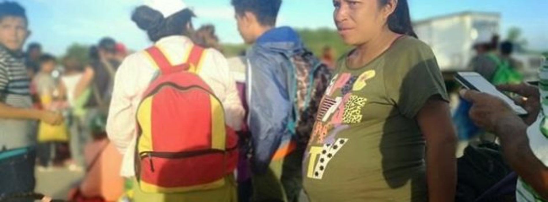 Registran a bebé de caravana migrante que nació en
Oaxaca