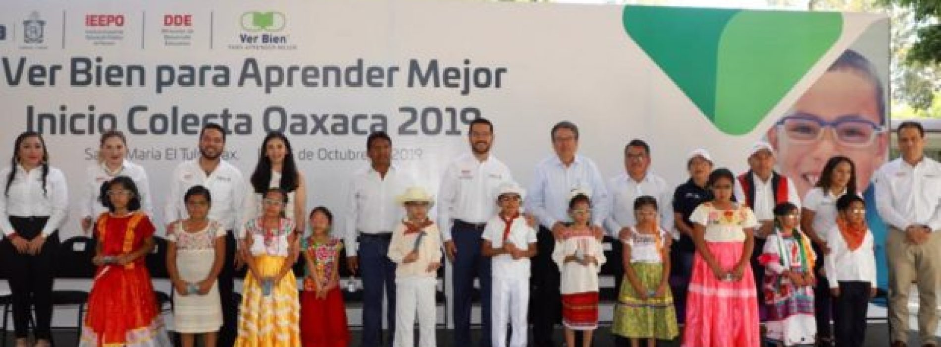 Inician IEEPO y Fundación “Ver bien para aprender mejor” Colecta Oaxaca 2019