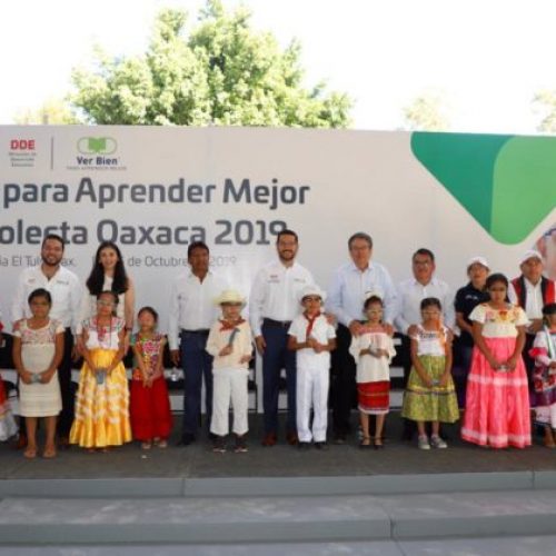Inician IEEPO y Fundación “Ver bien para aprender mejor” Colecta Oaxaca 2019