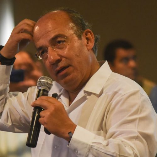 Yo no condoné impuestos a favor de nadie, asegura Felipe Calderón