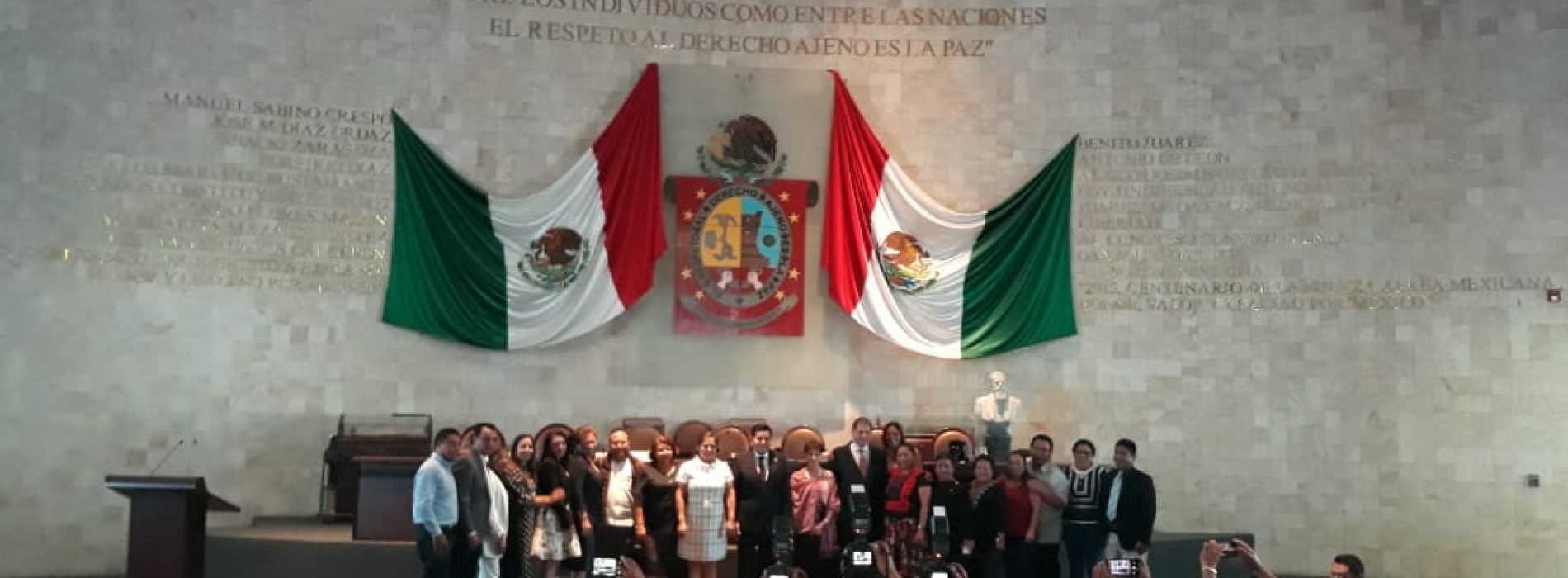 Cesar Morales Niño afirma que la LXIV legislatura es la mejor en la historia contemporánea de Oaxaca.