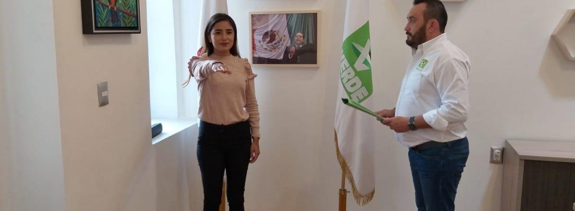 Asume Khatia Cabrera Ortega, secretaria de Asuntos de la Juventud del PVEM