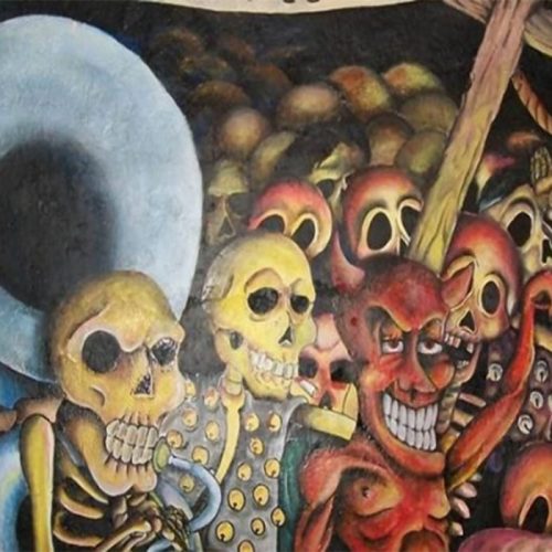 Muerteada, tradición de día de muertos en San Agustín Etla