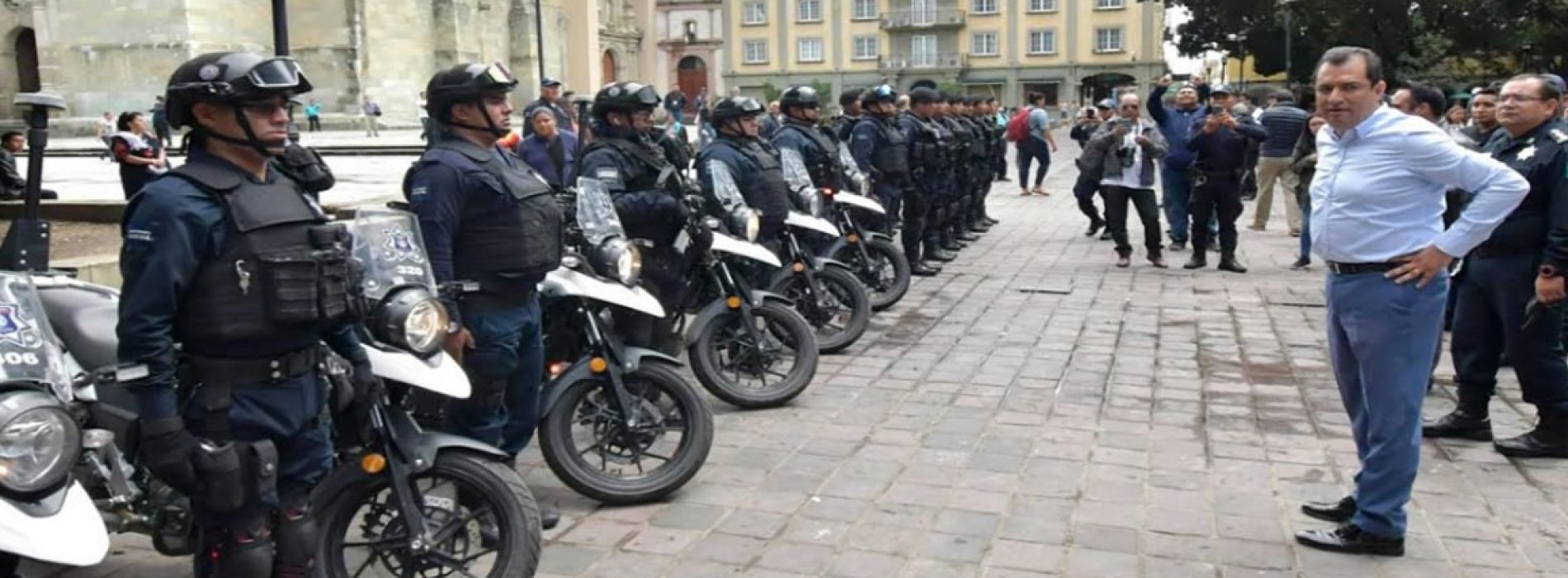 Resguardará policía municipal de Oaxaca el Zócalo por tiempo indefinido