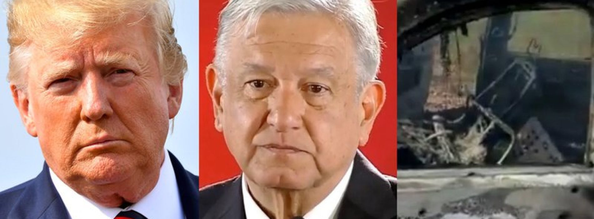 Trump ofrece ayuda a AMLO tras masacre de familia LeBarón