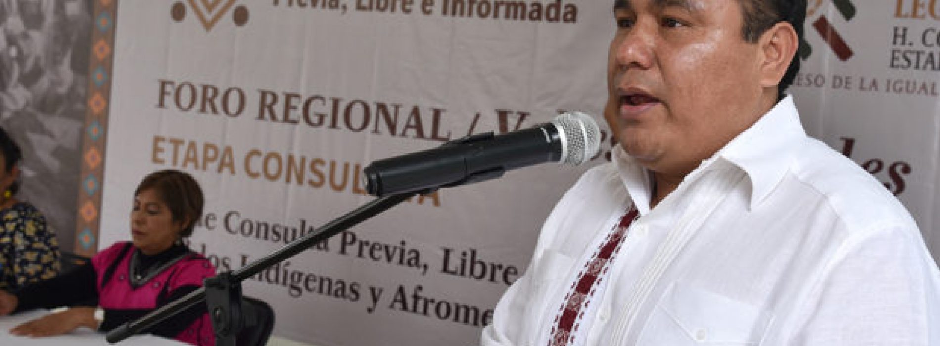 Ninguna ley se hará sin el respaldo de los pueblos de Oaxaca: Congreso