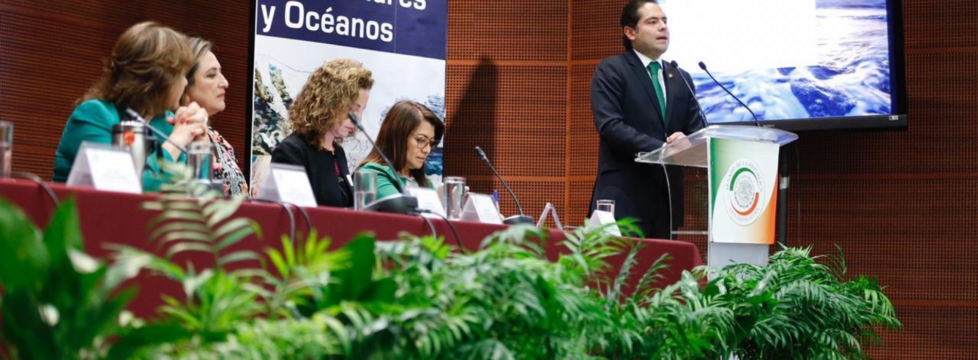 El Senador Raúl Bolaños-Cacho Cué trabaja para reducir la acidificación de mares, océanos y ríos