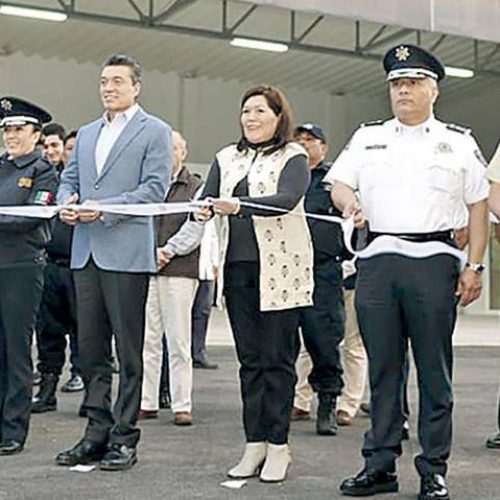 Inaugura Rutilio Escandón rehabilitación de Cuartel de Policía en San Cristóbal de Las Casas