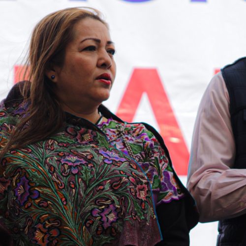 Aurora Guillén, nueva líder de Fuerza Social por México en Chiapas.