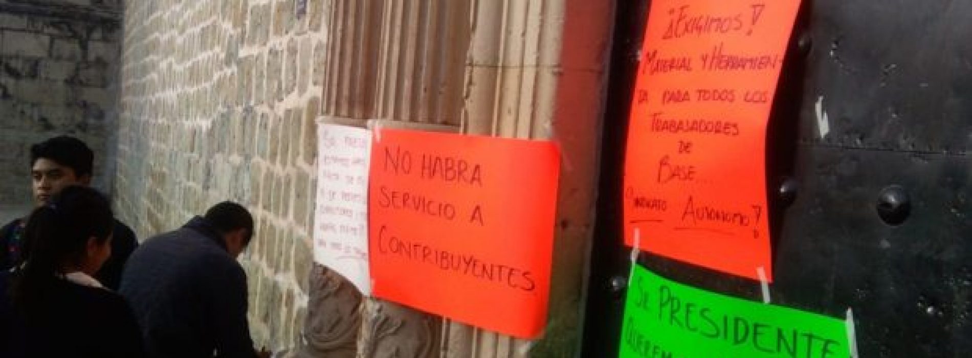 Atiende Ayuntamiento de Oaxaca de Juárez planteamientos del Sindicato Autónomo