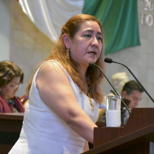 Pide María de Jesús Mendoza Sánchez que servidores públicos comparezcan antes de la aprobación del presupuesto de egresos.