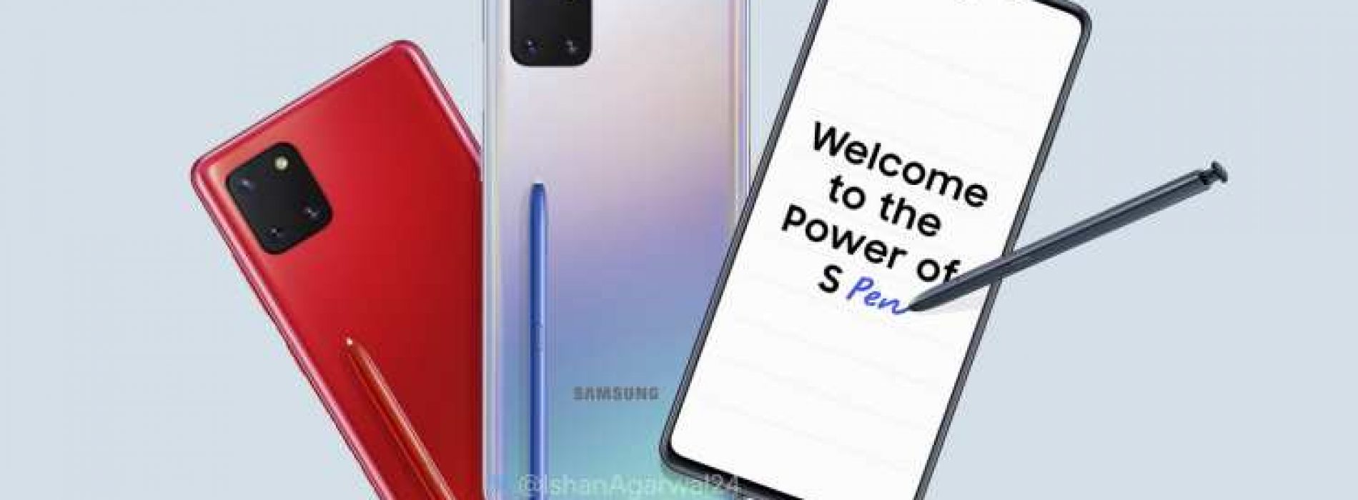 Filtradas las imágenes promocionales del Samsung Galaxy S10 Lite y Galaxy Note 10 Lite