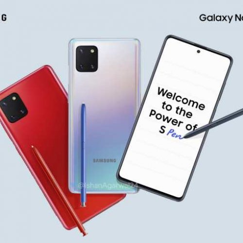 Filtradas las imágenes promocionales del Samsung Galaxy S10 Lite y Galaxy Note 10 Lite
