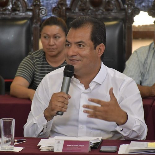 Dirige Oswaldo García acciones de prevención contra el COVID-19 en Oaxaca de Juárez