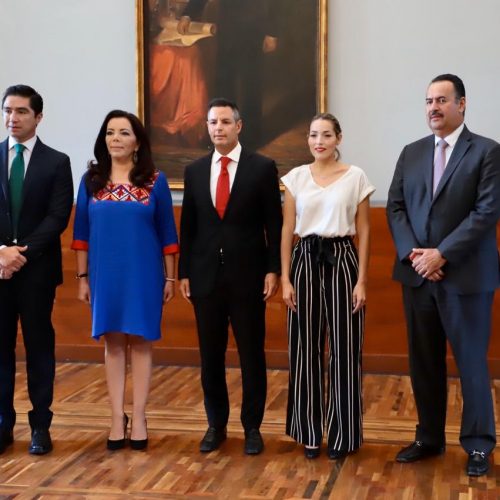Con nombramientos de nuevos titulares en el gabinete, Alejandro Murat fortalece y consolida el proyecto de Gobierno
