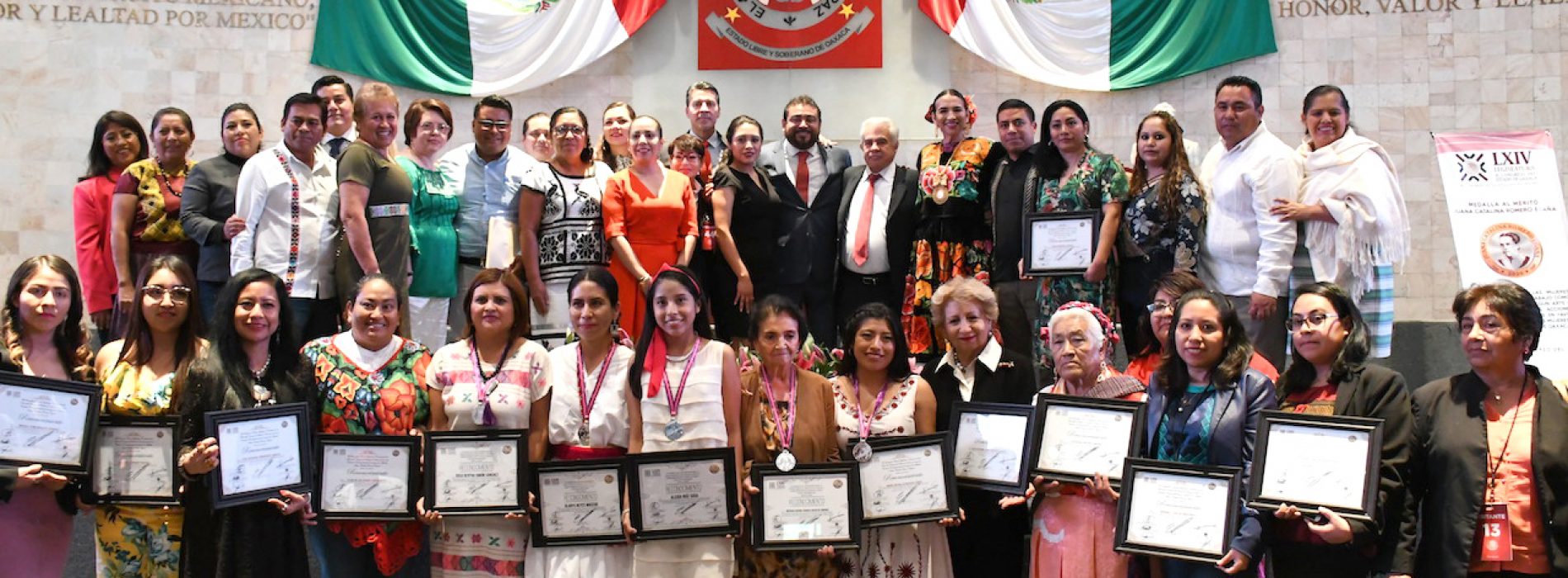 Entrega Congreso, a 5 mujeres destacadas, la Medalla “Juana Catalina Romero Egaña”