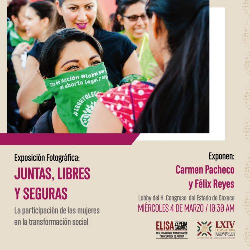 Participación política de las mujeres detonará foro y exposición fotográfica en el Congreso:  Elisa Zepeda