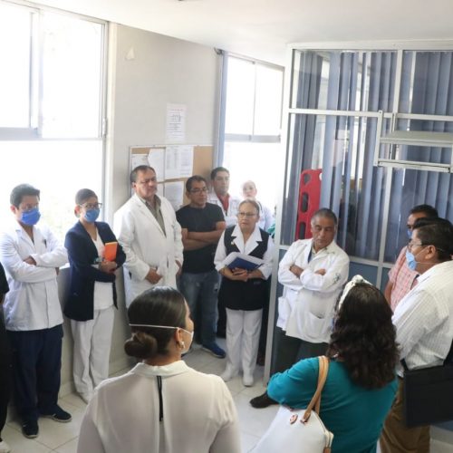 Constatan diputadas y diputados necesidades del Hospital Civil de Oaxaca