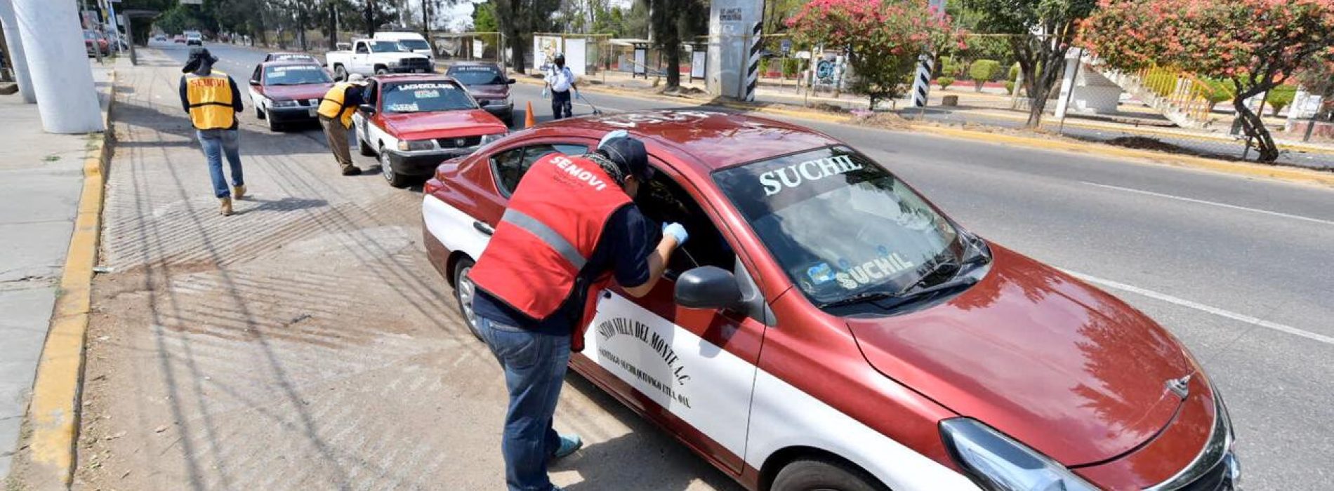 Se supervisan más de 3 mil unidades del transporte público en operativos sanitarios