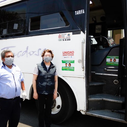 Arranca Aurora López Acevedo servicio de transporte urbano gratuito para personal médico y enfermer@s