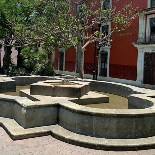 Suspende Ayuntamiento funcionamiento de fuentes de la ciudad de Oaxaca