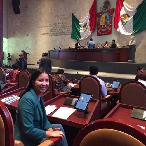 Pide Diputada garantizar derechos políticos a Presidenta Municipal de Teopoxco