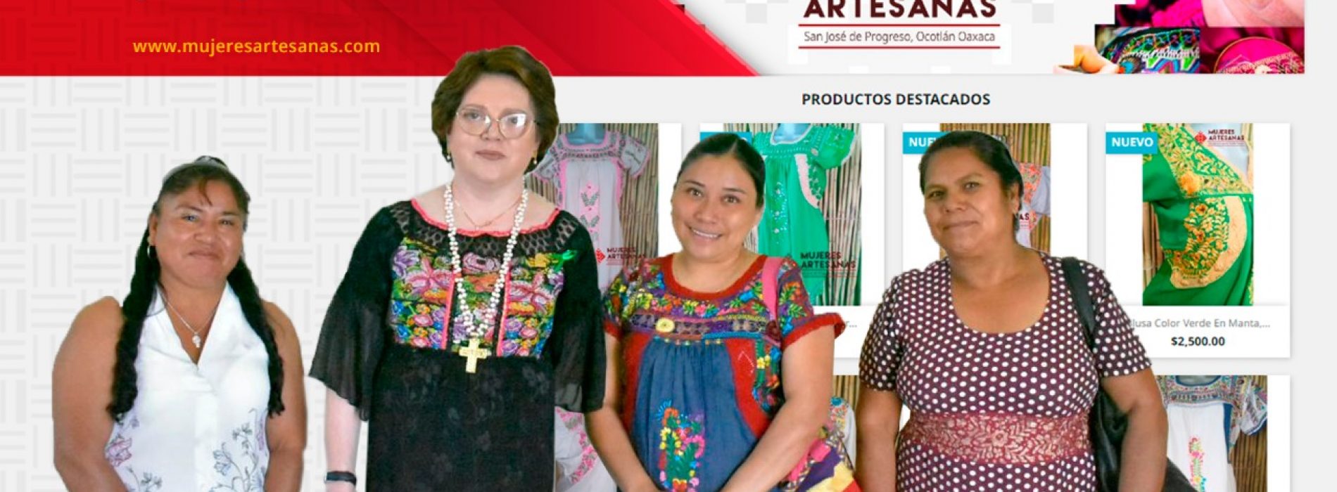 Mujeres artesanas de San José del Progreso abren tienda en línea ante Covid19