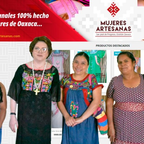 Mujeres artesanas de San José del Progreso abren tienda en línea ante Covid19