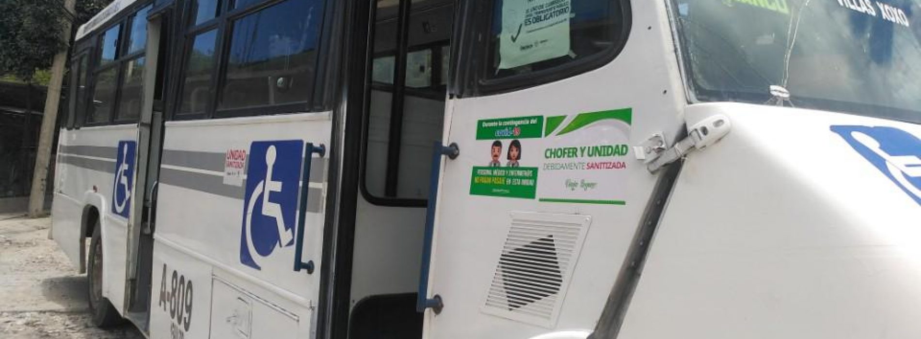 Transporte urbano fortalece higiene en sus unidades para brindar un viaje seguro para sus usuarios