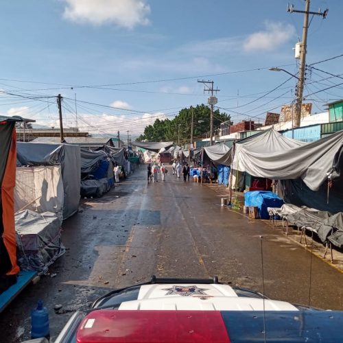 Respalda Gobierno de Oaxaca cierres parciales de la Central de Abasto para acciones de sanitización