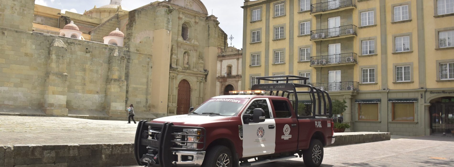 Intensifica Ayuntamiento en Oaxaca de Juárez perifoneo contra COVID-19
