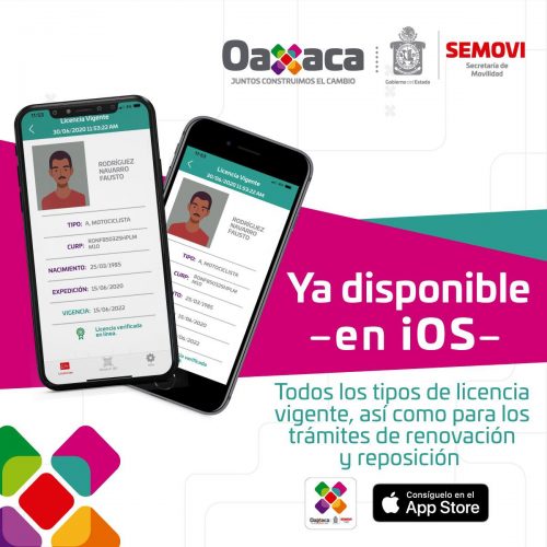 Oaxaca el segundo estado del país en contar con licencias digitales