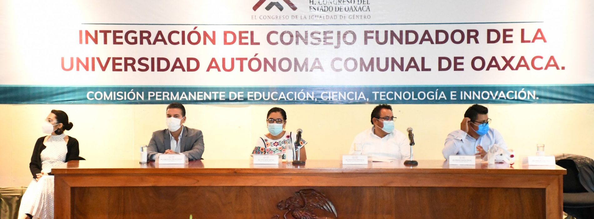 Integra Congreso Consejo Fundador de la Universidad Autónoma Comunal de Oaxaca