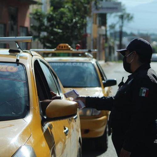 Mantienen operación Filtros de Control Sanitario del Ayuntamiento de Oaxaca de Juárez