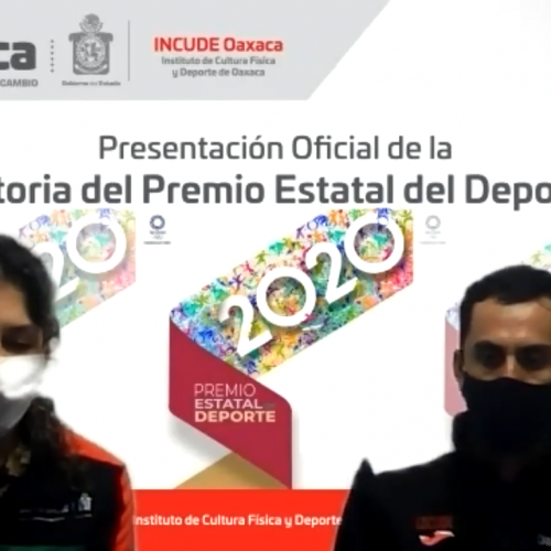 Incude Oaxaca presenta convocatoria para el Premio Estatal del Deporte 2020