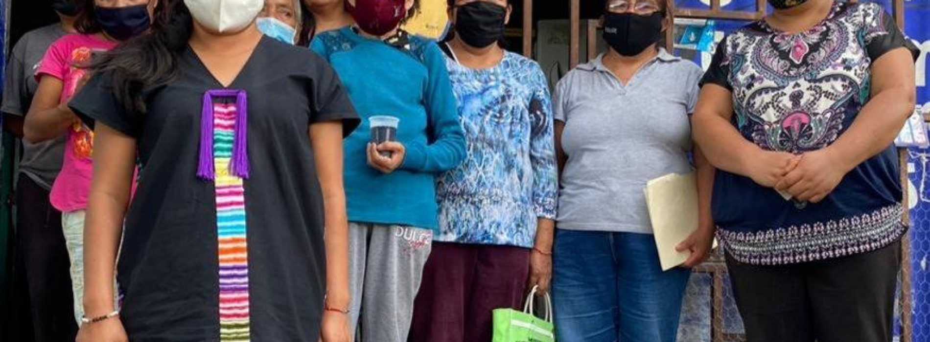 Recorren Oaxaca los liderazgos feminismos del Partido Verde.