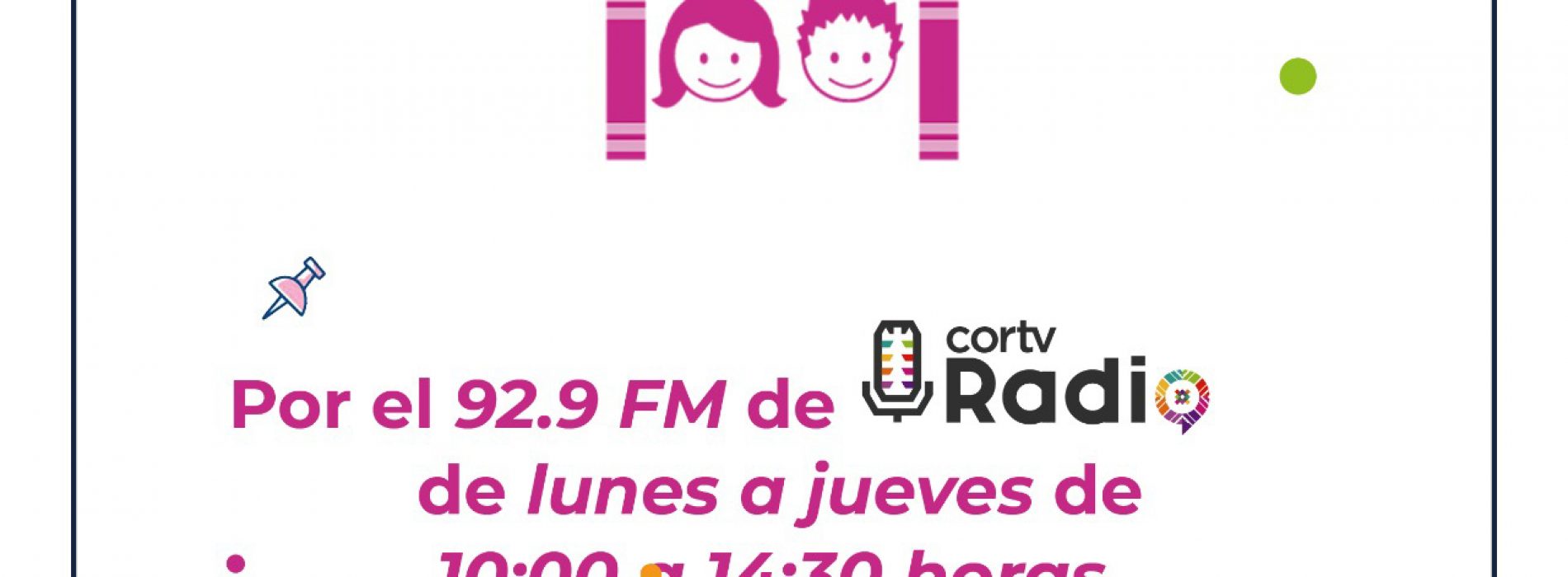 Difunde CORTV Radio en alianza con el IEEPO contenidos de Aprende en Casa II